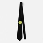 Cravate Tranche de citron vert (Devant)