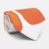 Cravate Tranche de pamplemousse orange Citrus Art (Roulé)