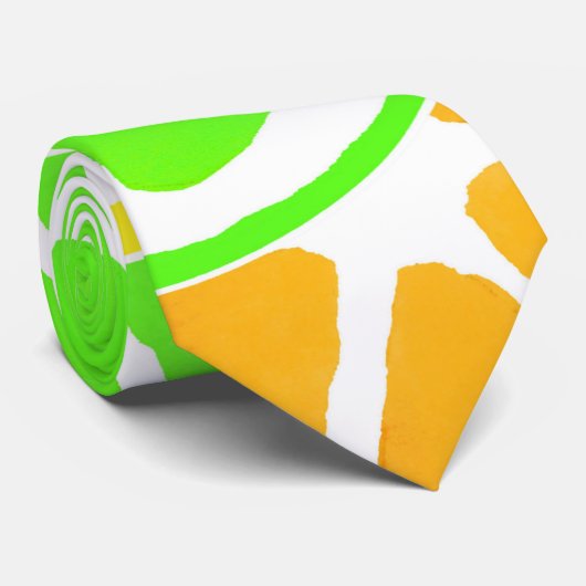 Cravate Tranches d'agrumes (Roulé)