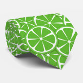 Cravate Tranches de citron vert (Roulé)