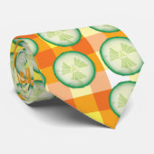 Cravate Tranches de concombre (Roulé)