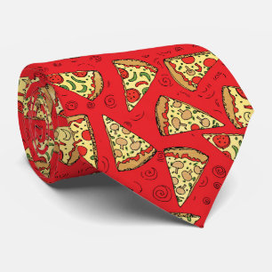 Cravate Tranches de pizza