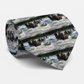 Cravate Transporter de l'eau blanche (Roulé)