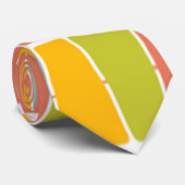 Cravate Trapezoids rétro (Roulé)