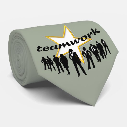 Cravate Travail d'équipe (Roulé)