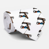 Cravate Travailleur électrique d'électricien de monteur de (Roulé)