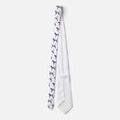 Cravate Treeing Walker Coonhound Colorado Flag (Dos)