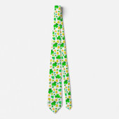 Cravate trèfle de la Saint-Patrick (Devant)