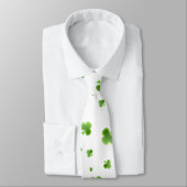 Cravate trèfle irlandais (Attaché)
