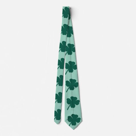 Cravate Trèfle Moderne Saint-Patrick (Dos)