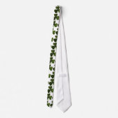 Cravate Trèfles 3-Leaf verts (Dos)