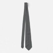 Cravate Trellis en métal gris (Dos)
