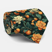 Cravate Trendy Best Man Gardenias Flower (Roulé)