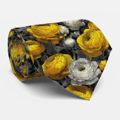 Cravate Trendy Birthday Gifts For Him Ranunculus Flower (Roulé)