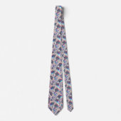 Cravate Trendy & Bold | Opal Leopard Print Necktie (Devant)