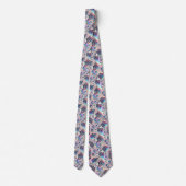 Cravate Trendy & Bold | Opal Leopard Print Necktie (Dos)