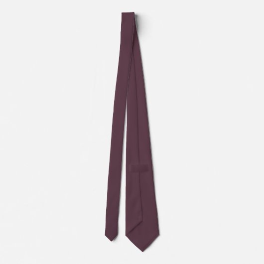Cravate Trendy Dark Plum Brown - Throw Pillow (Dos)