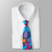 Cravate Trendy Modern Floral Pattern (Attaché)