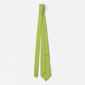 Cravate Trendy Soft Chartreuse Neck Tie (Dos)