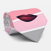 Cravate Trendy Stripes, Lips (Roulé)
