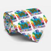 Cravate trente-sixième Conception de ballons (Roulé)