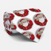 Cravate très classique du Père Noël (Roulé)