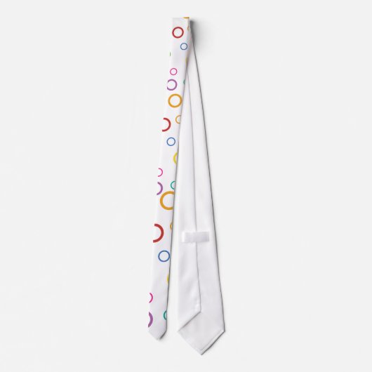 Cravate Très coloré Simple (Dos)