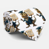 Cravate Trex en casquette et robe détenant un diplôme (Roulé)