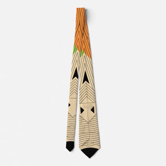 Cravate triangle antique (Dos)