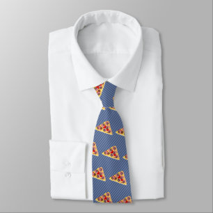 Cravate Triangle de pizza - couleur faite sur commande