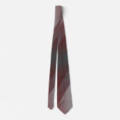 Cravate triangle gris bordeaux turquoise (Dos)