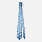 Cravate Triangles bleus (Devant)