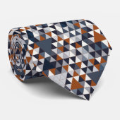 Cravate Triangles de rouille de marine III (Roulé)