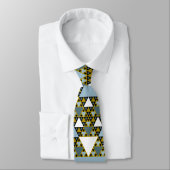 Cravate Triangles de Sierpinski (Attaché)