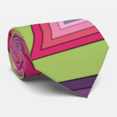 Cravate Triangles des années 1970 (Roulé)