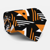 Cravate Triangles géométriques Abstraits modernes (Roulé)