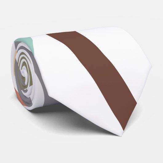 Cravate Triangles Pastel (Roulé)