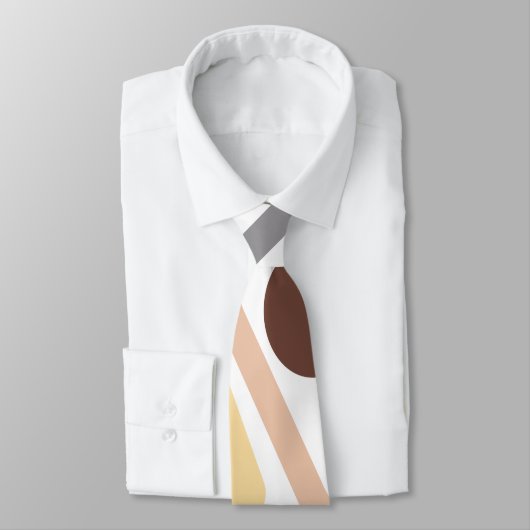 Cravate Triangles Pastel (Attaché)