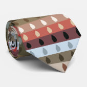 Cravate Tribal à rayures colorées (Roulé)