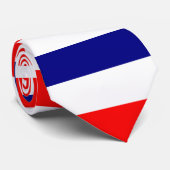Cravate Tricolore Français (Roulé)