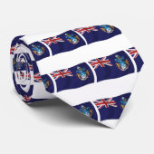 Cravate Tricot Drapeau de Tristan da Cunha (Roulé)