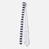 Cravate Tricot Drapeau de Tristan da Cunha (Dos)