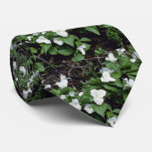 Cravate Trillium Grand-Fleuri blanc (Trillium Grandiflor (Roulé)