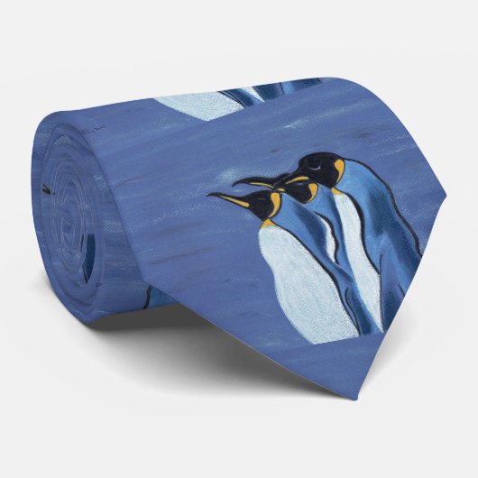 CRAVATE TRIO DE PENQUIN (Roulé)