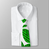 Cravate Trios de feuilles (Attaché)