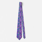 Cravate Trippy Hippy Retro Paisley (Devant)