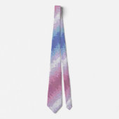 Cravate Trippy Ripply Super Excentré Bigender Fide drapeau (Devant)