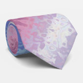 Cravate Trippy Ripply Super Excentré Bigender Fide drapeau (Roulé)