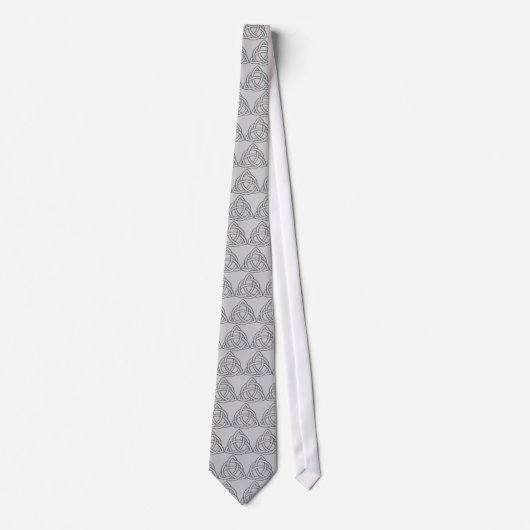 Cravate Triquetra Silver Bevel (Devant)