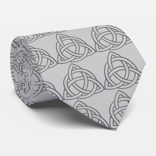 Cravate Triquetra Silver Bevel (Roulé)
